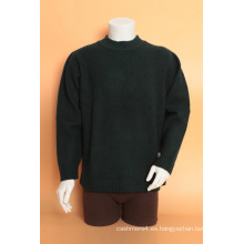 Suéter de manga larga de cuello redondo de lana y cachemira Yak / Ropa / Ropa / Prendas de punto